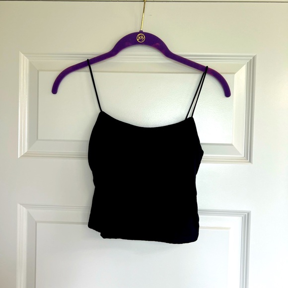 Black crop top - Picture 4 of 5